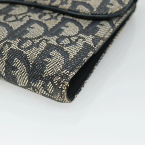 Christian Dior Trotter Canvas Day Planner Cover Navy Auth 126723 - Picture 16 of 16